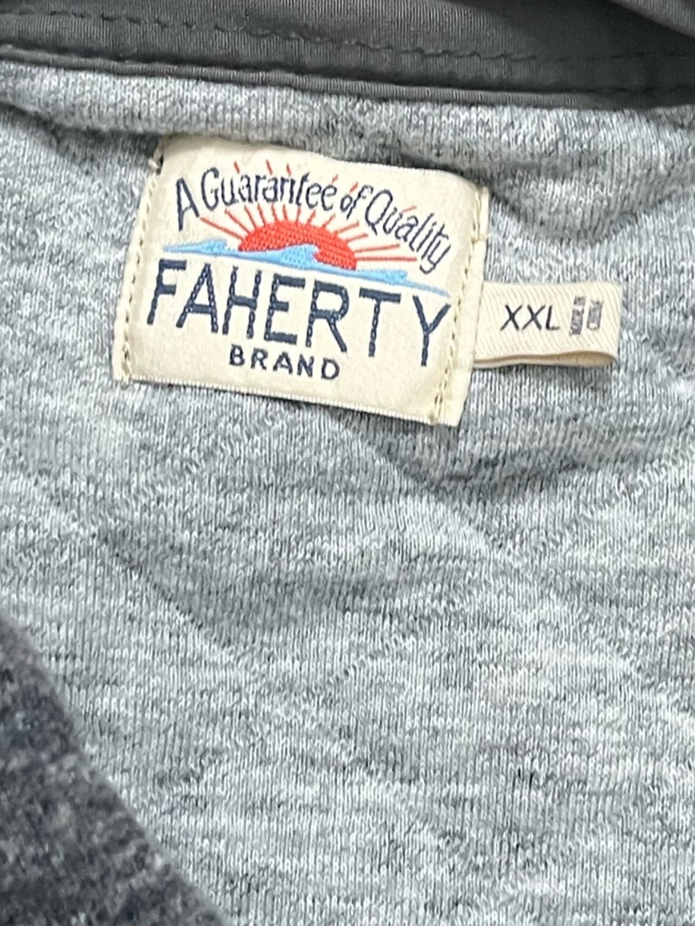 Faherty Epic Quilted Shirt Jacket - Embroidered - Picture 5 of 11